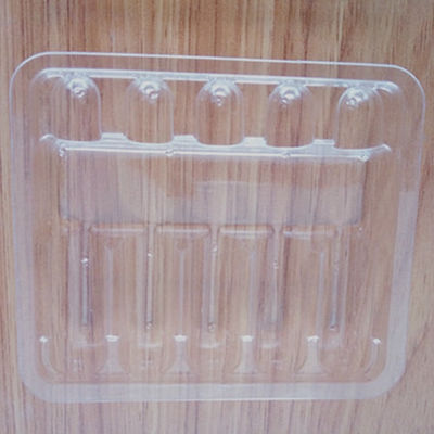 UV-Beschichtung Medizinische Qualität PETG-Verpackung Nichtklebende Reinraum-Tablett