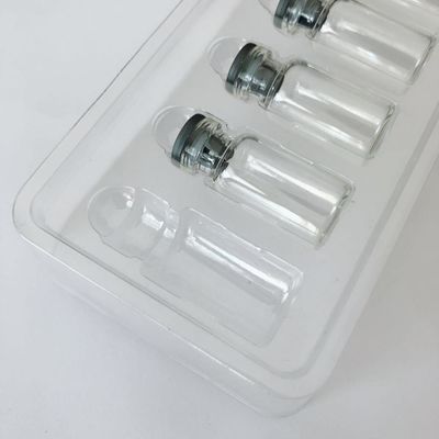 OEM/ODM Medizinische Kunststoffverpackungen Einsatzschacht für 2 ml Durchstechflasche 0,5 mm Dicke